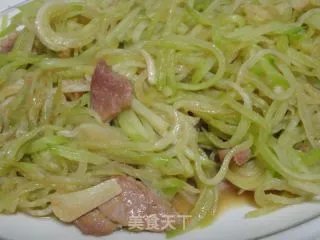 萝卜丝炒肉