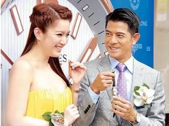 郭富城苟芸慧亲密照曝光 两人拍广告结缘秘恋近两年