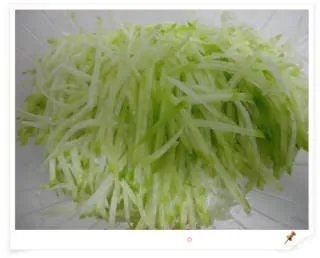 萝卜丝炒肉