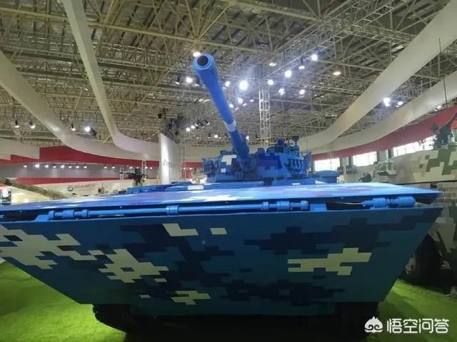 中国05式两栖步战车在海里时是否可以开炮?性能怎么样?
