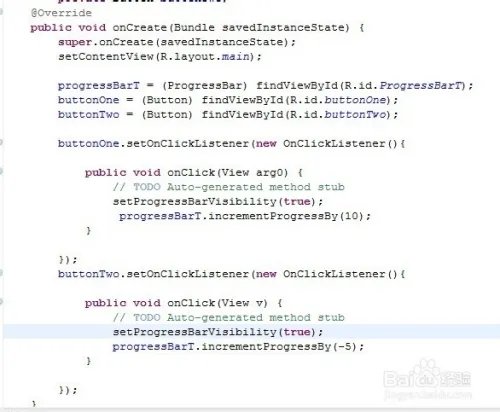 android控件学习之十六 ProgressBar实例