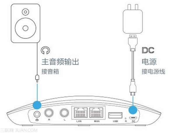 百度无线音乐盒怎样连接音箱