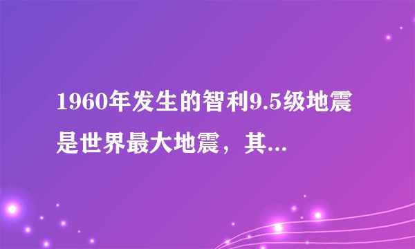 1960年发生的智利9.5级地震是世界最大地震,其威力到底有多大?