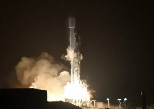 美猎鹰9一箭十星回收成功了吗？