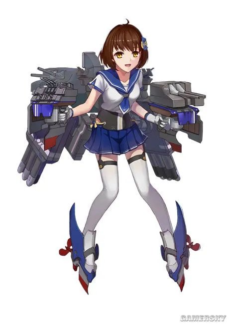 钢铁少女吹雪改二立绘及技能介绍