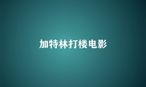 加特林打楼电影