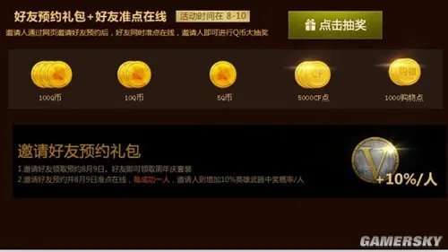 CF全民福利火爆来袭 永久黄金武器100%获得!
