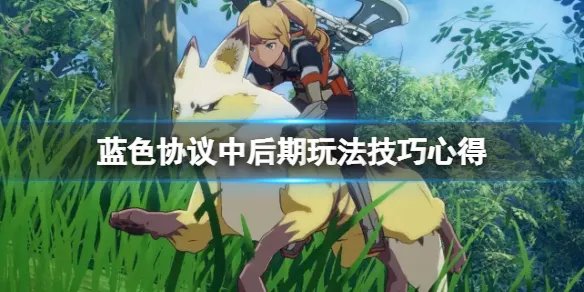 《蓝色协议》中后期怎么玩?中后期玩法技巧心得