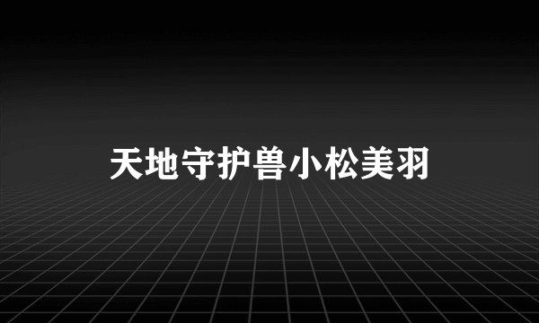 天地守护兽小松美羽