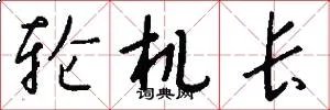 轮机长