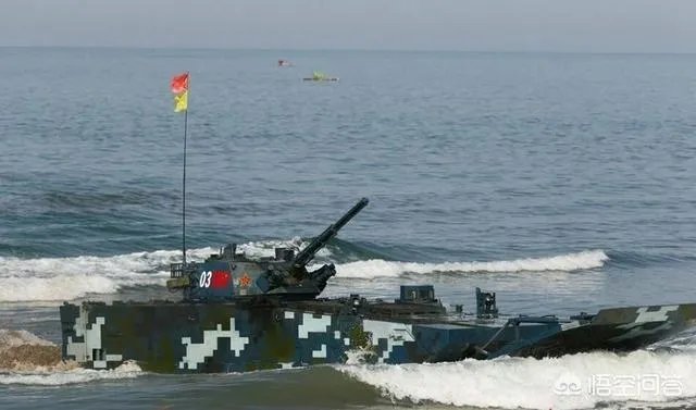 中国05式两栖步战车在海里时是否可以开炮?性能怎么样?