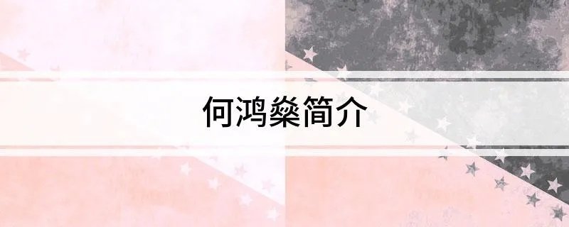 何鸿燊简介