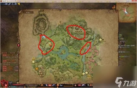 石芒铁,斗战神采矿矿点分布大全