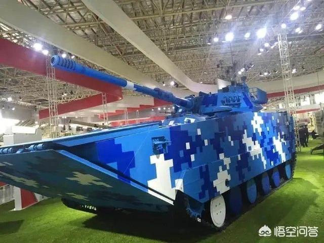中国05式两栖步战车在海里时是否可以开炮?性能怎么样?
