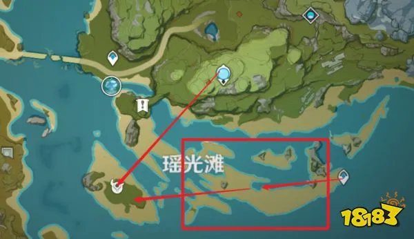 原神优菈突破材料在哪采集 优菈突破材料采集路线图