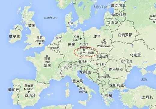 欧洲所有国家的英文名