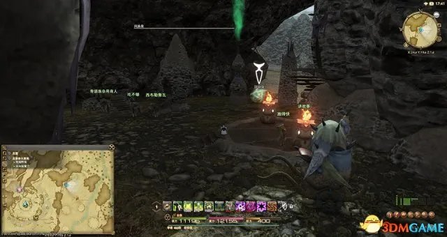 最终幻想14 3.0版本风脉泉坐标一览 FF14风脉泉攻略