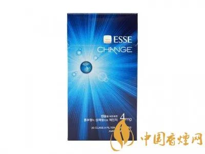 ESSE香烟多少钱一盒?韩国esse爱喜香烟价格