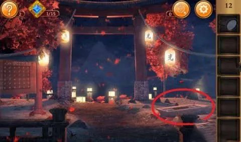 《密室逃脱12:逃出神秘神庙》第12关攻略