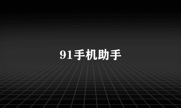 91手机助手