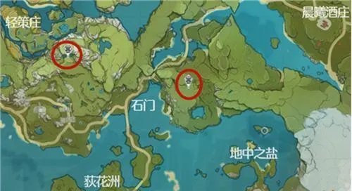 2022原神璃月地灵龛位置大全