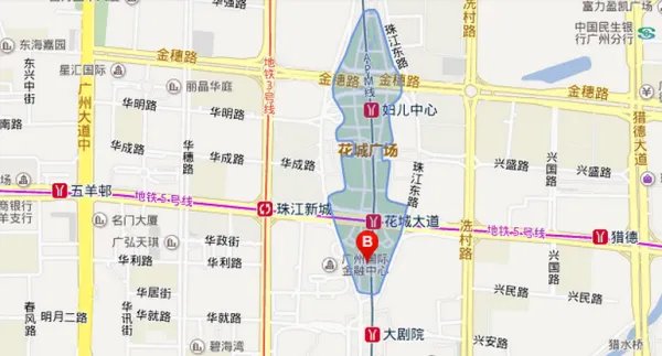 广州花城广场在哪里