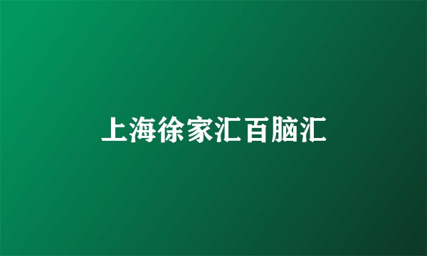 上海徐家汇百脑汇