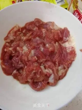 青豆炒肉