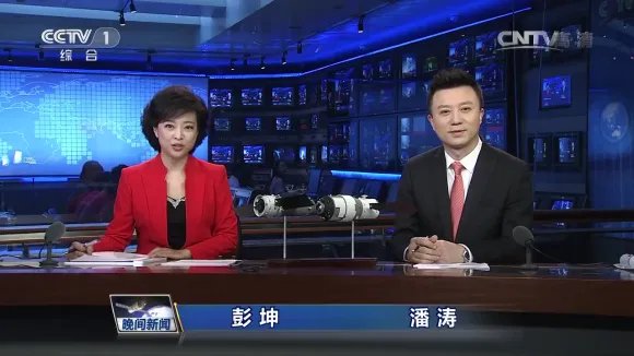 潘涛对第一次上新闻联播有何表示?