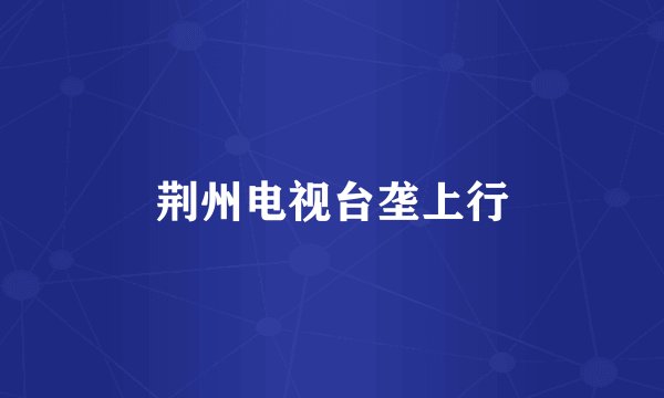 荆州电视台垄上行