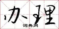 办理