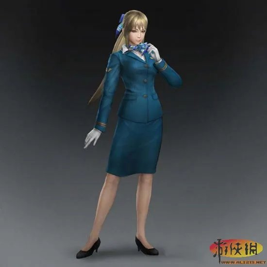 《真三国无双7》邪恶DLC服装 貂蝉制服祝融火辣