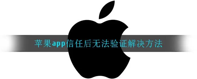 苹果app信任后无法验证解决方法