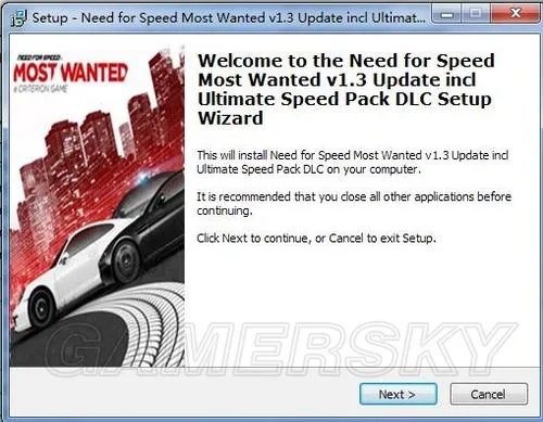 《极品飞车17》v1.3升级档+DLC安装图文教程